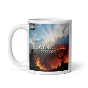 White glossy mug Heaven & Hell Cover