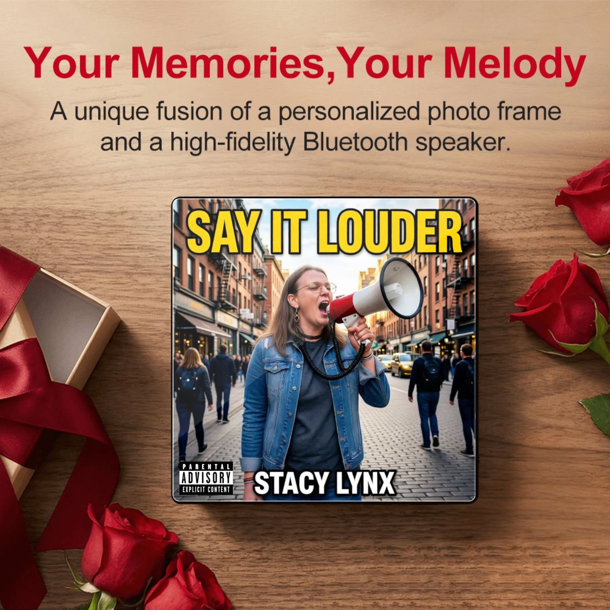 Acrylic Music Fridge Magnet Say it Louder Original Cover Art - Image 5