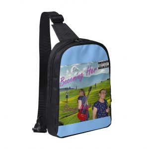 Double Layer CrossBody Bag Chest Bag Becoming Her Album Cover Small