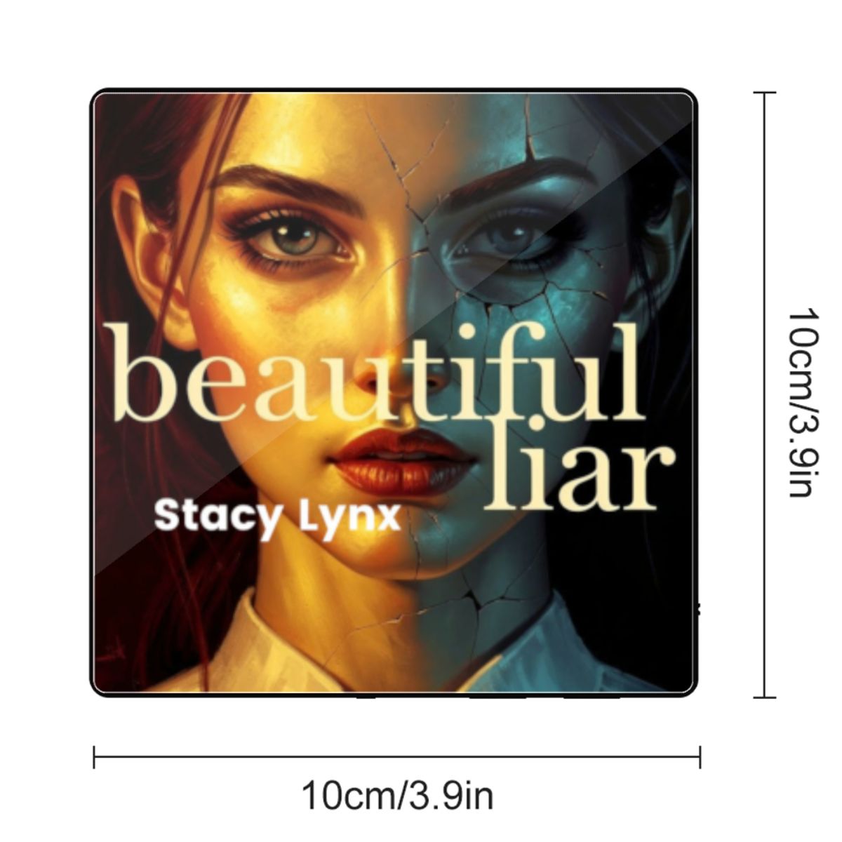 Acrylic Music Fridge Magnet Beautiful Liar Cover Art Pick - Image 2