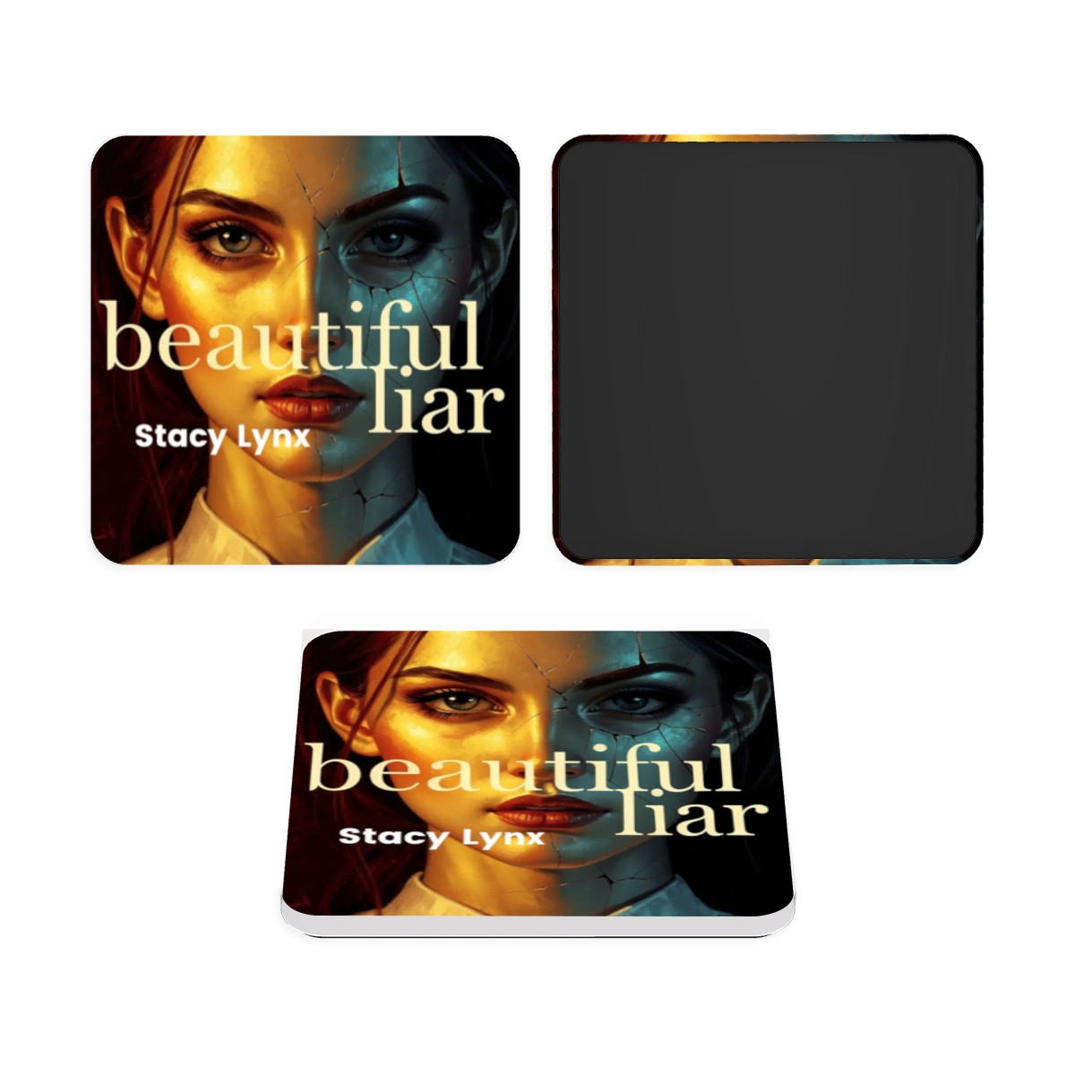 Square Acrylic Fridge Magnets Beautiful Liar Cover Art - Image 2