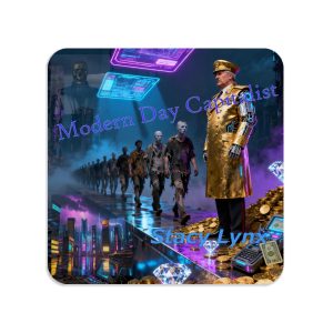 Square Acrylic Fridge Magnets Modern Day Capitalist Cover Art