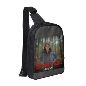 Double Layer CrossBody Bag Chest Bag Rust in my Veins Single Cover