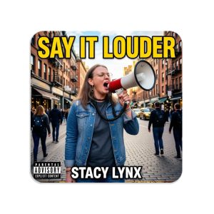 Square Acrylic Fridge Magnets Say it Louder Album Cover