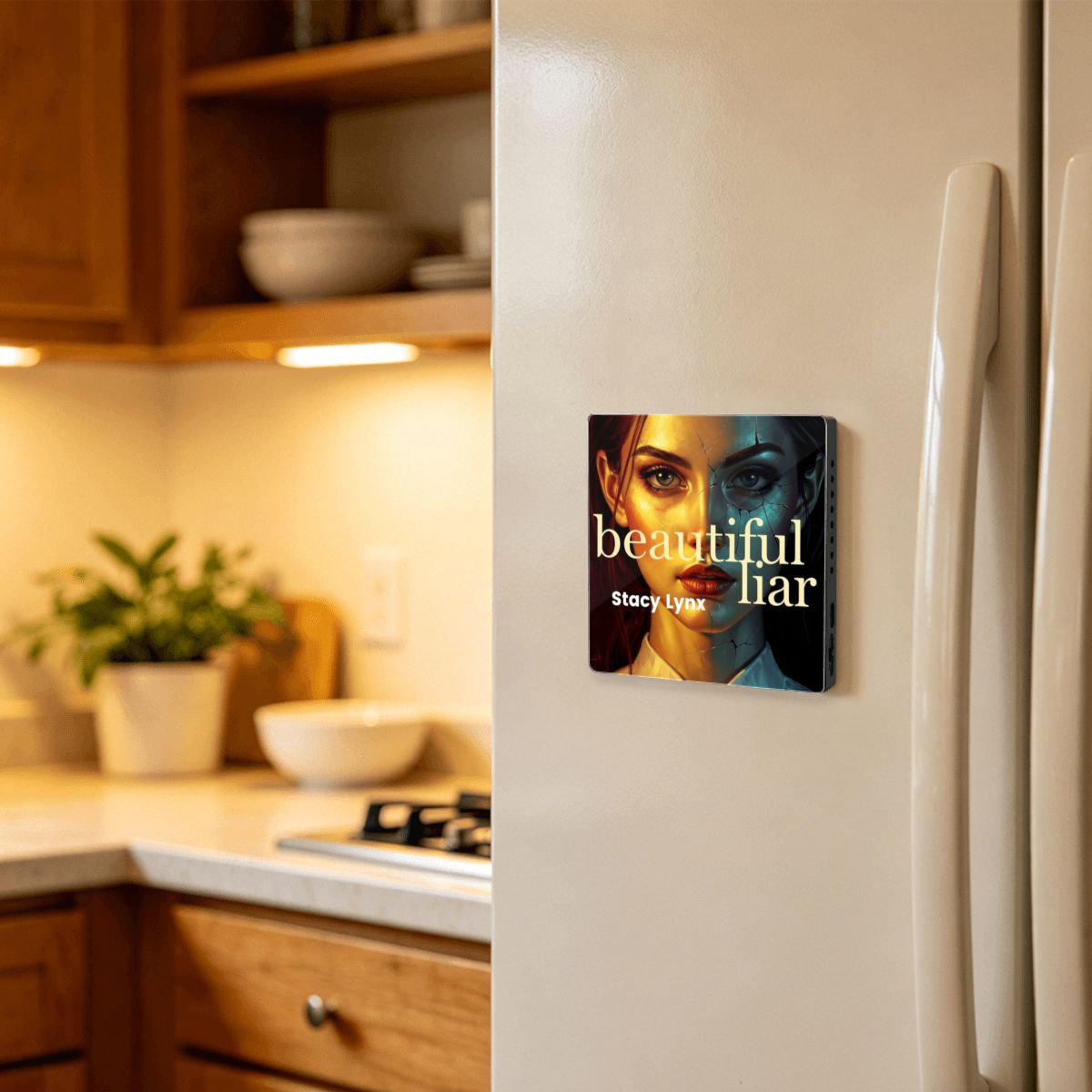 Acrylic Music Fridge Magnet Beautiful Liar Cover Art Pick - Image 6
