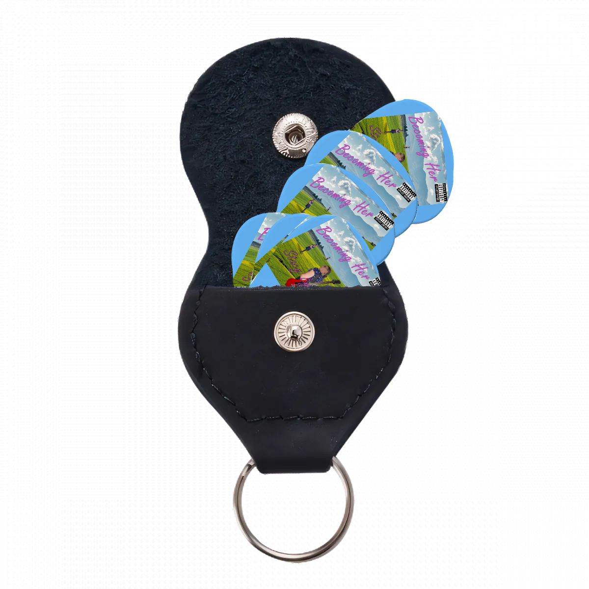 Guitar Picks 6 pcs Becoming Her Album Cover - Image 5