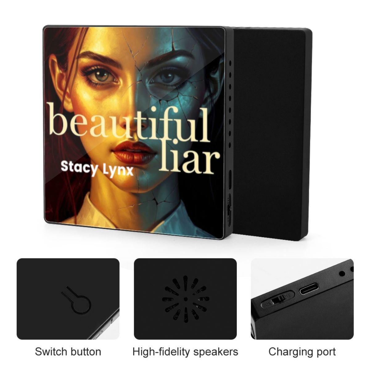 Acrylic Music Fridge Magnet Beautiful Liar Cover Art Pick - Image 4