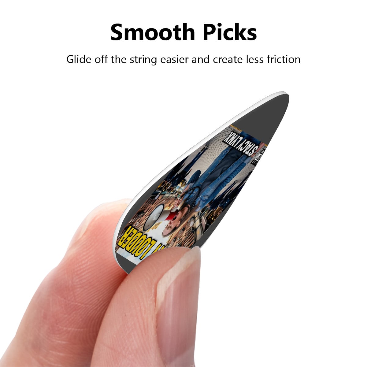 Guitar Picks 12Pcs Say it Louder Album Cover - Image 2