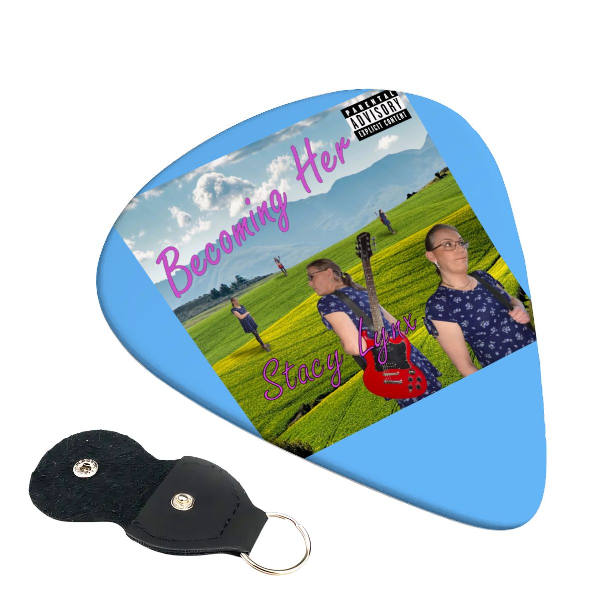 Guitar Picks 6 pcs Becoming Her Album Cover