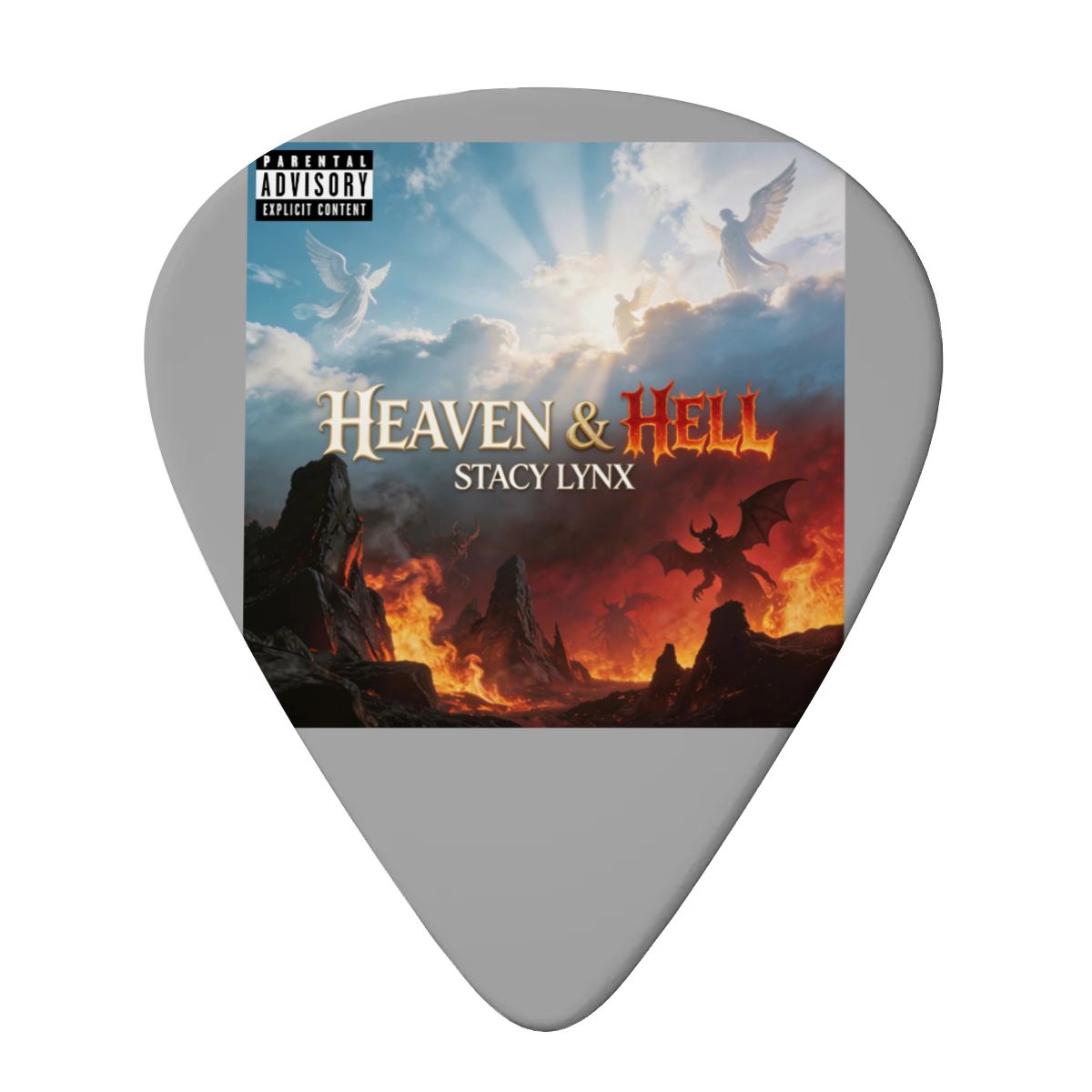 Guitar Picks 6 pcs Heaven & Hell Album Cover - Image 3