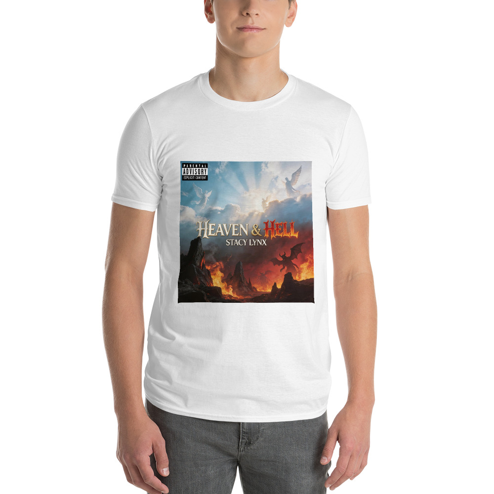 Short-Sleeve T-Shirt Heaven & Hell Cover - Image 30