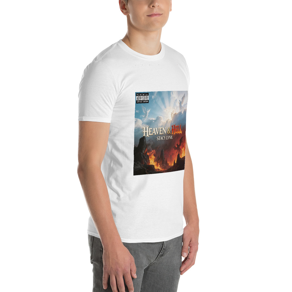 Short-Sleeve T-Shirt Heaven & Hell Cover - Image 34